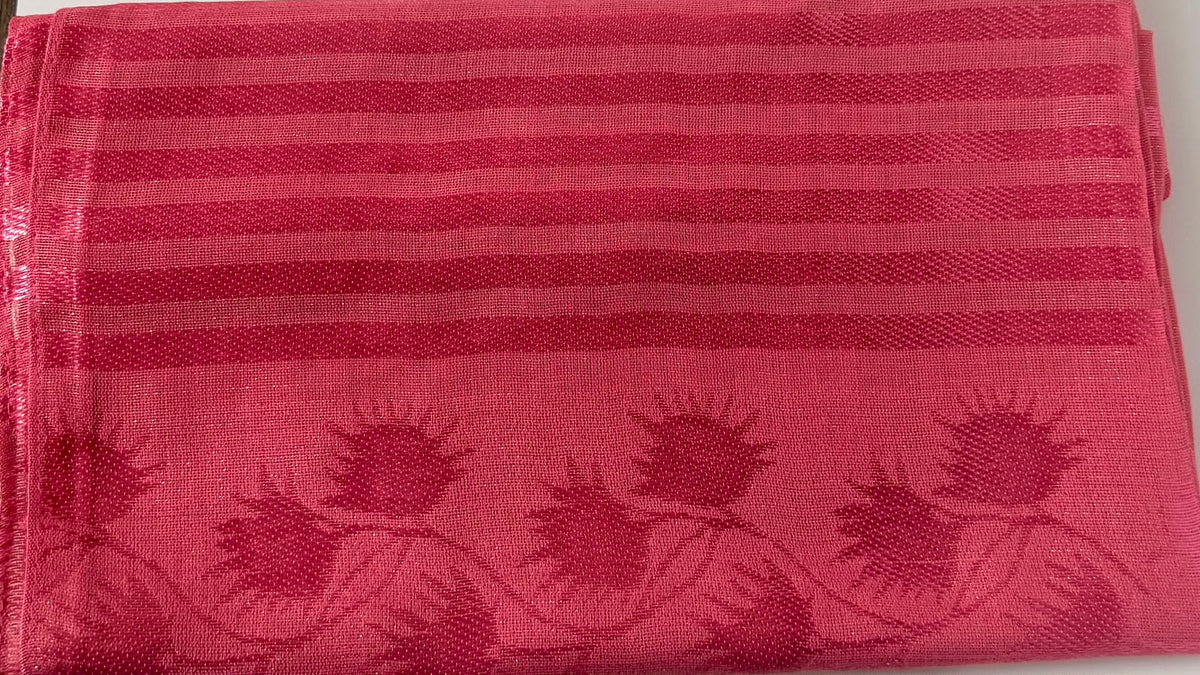 Pinkish Red Turkish Printed Hijab – Made in Turkey