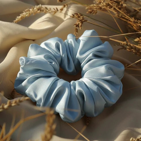 Silk Hijab Scrunchie — Random Color