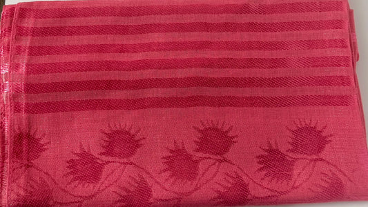 Pinkish Red Turkish Printed Hijab – Made in Turkey