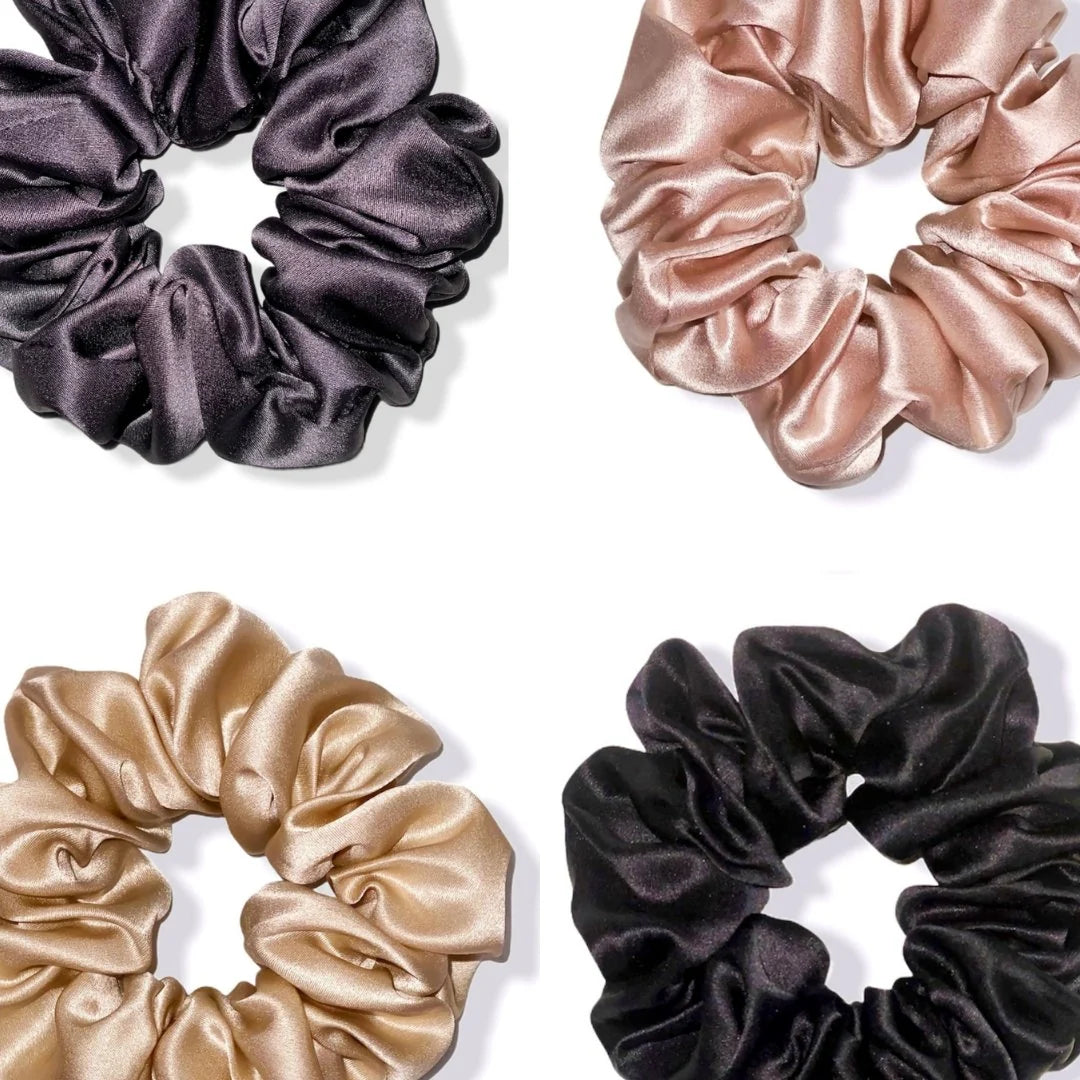 Silk Hijab Scrunchie — Random Color